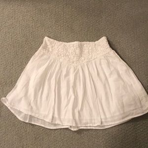 White summer skirt